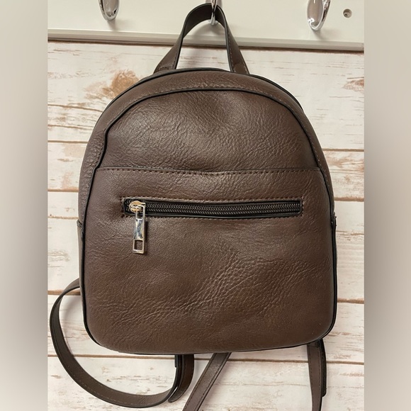 K. Carroll Willow Mini Backpack Crossbody Chocolate - Picture 2 of 8